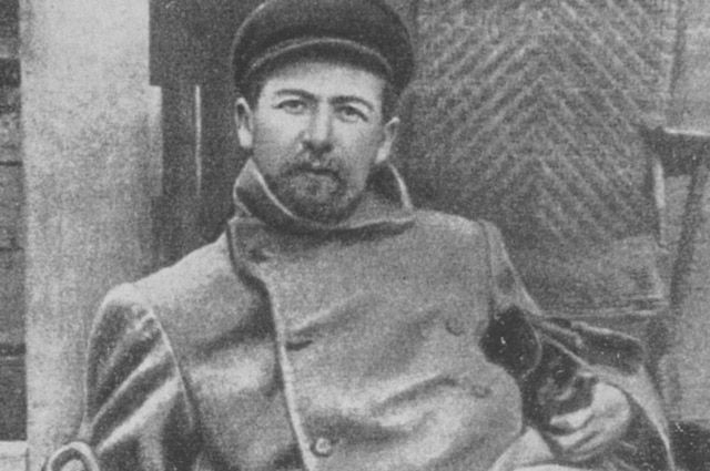 Антон Павлович Чехов в 1897 году.
