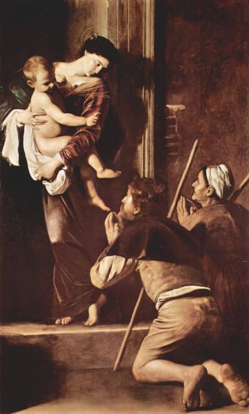 Однако не все его работы церковь принимала благосклонно. «Мадонна ди Лорето» (1604), созданная для церкви Сант-Агостино, вызвала скандал: церковникам не понравилось декольте мадонны и то, что художнику позировала куртизанка.