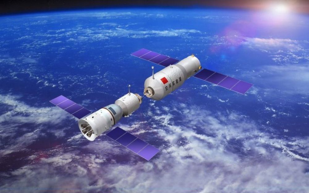 18. Китайская космическая лаборатория Tiangong-2.