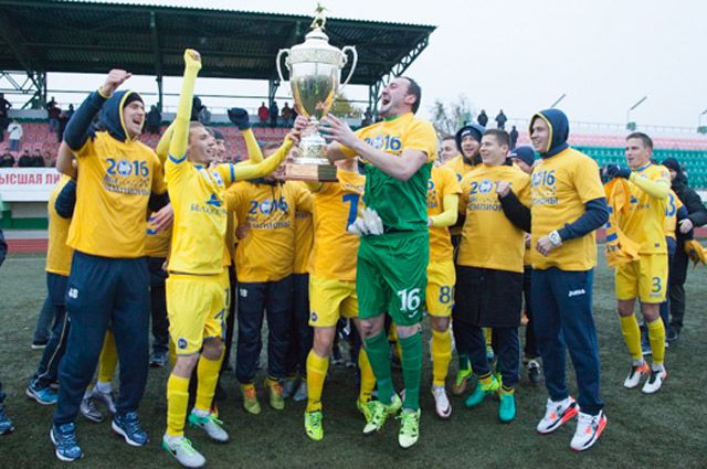 БАТЭ стал 13-кратным чемпионом Беларуси по футболу.