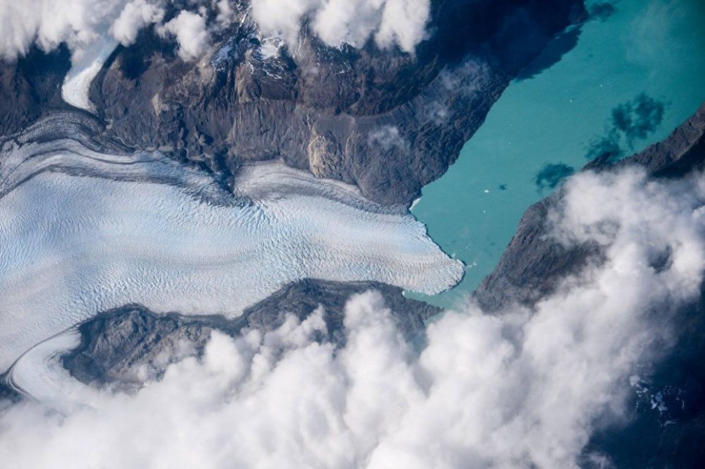 В рамках проекта «Ураган» сотрудники Международной космической станции ведут активное наблюдение за ледниками Патагонии.