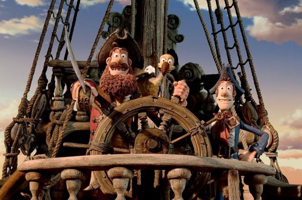 Британский кукольный мультфильм, основанный на серии романов Гидеона Дефо, рассказывает о банде незадачливых пиратов, которые по просьбе молодого ученого Чарльза Дарвина отправляются на поиски вымершего вида додо. В 2013 году «Пираты! Банда неудачников» номинировались на «Оскар» в категории «Лучший мультфильм».
