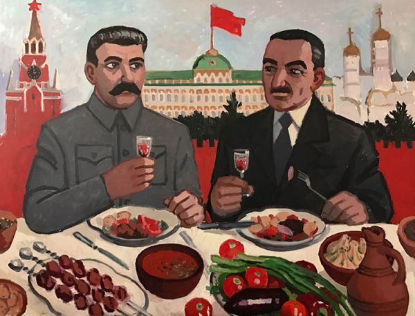 «Иосиф Сталин и Анастас Микоян»