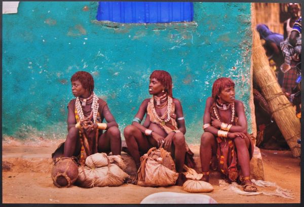 Женщины племени Хамер. Долина реки Омо, Эфиопия.