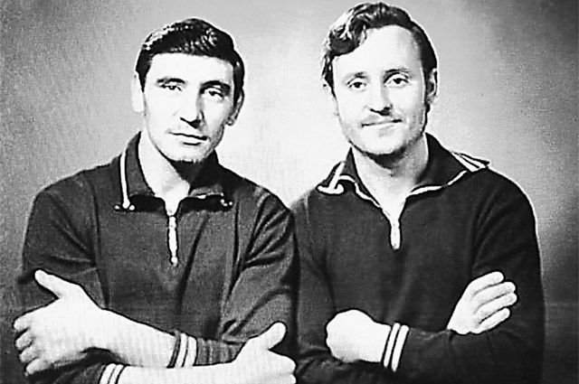 Закадычные друзья-испытатели Евгений Кирюшин (слева) и Сергей Нефёдов.