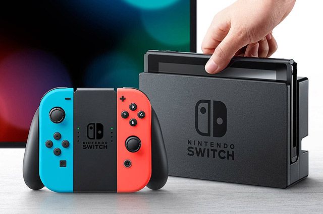 На первом месте в рейтинге расположилась игровая консоль Nintendo Switch.