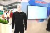 Показали и костюм для полного погружения в виртуальную реальность Teslasuit с обратной тактильной связью.