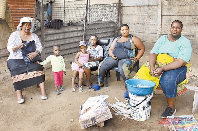 Судя по комплекции подавляющего числа южноафриканцев, с голоду они не умирают.