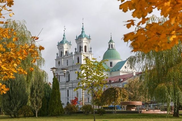 Беларусь Гродно осень