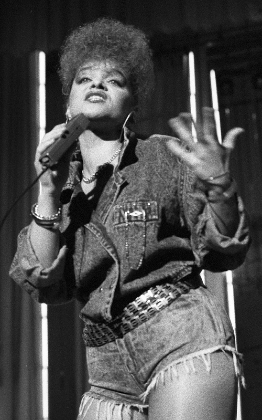 Певица Лариса Долина, 1983 год.