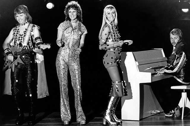 Группа ABBA.