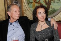 Михаил Задорнов с супругой Еленой Бомбиной.