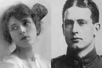 Агата и Арчибальд Кристи в молодости.