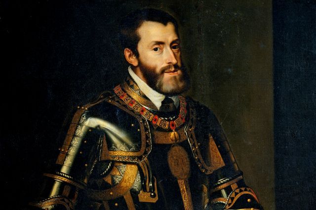Испанский король и правитель Священной Римской империи Карл V.