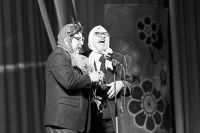 Артисты Борис Владимиров и Вадим Тонков, 1976 г.