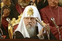 Патриарх Пимен. Конференция в ГАБТ в честь тысячелетия крещения Руси. 05.06.1988.