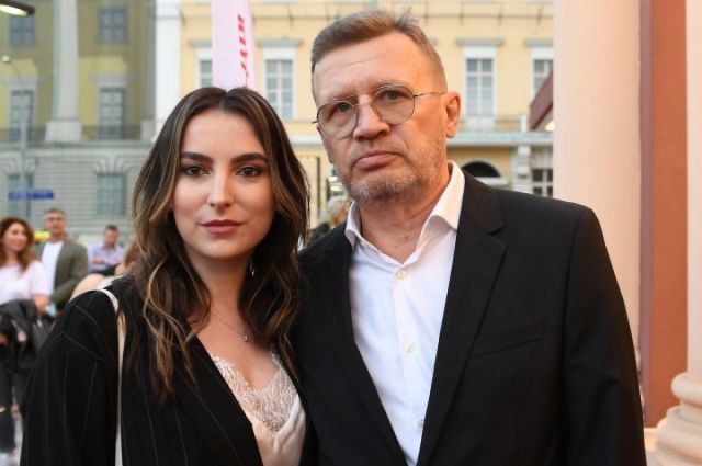 Актёр Олег Фомин с супругой Татьяной.