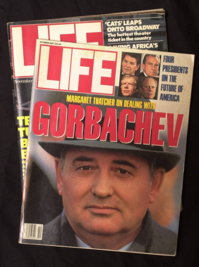 Обложка журнала Life, 1987 г.