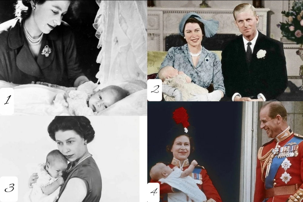 Королева Елизавета II известна не только своим долголетием, но и тем, что является многодетной мамой. Елизавета родила четырех наследников британского престола: 1. принц Чарльз (14 ноября 1948 года), 2. принцесса Анна (15 августа 1950), 3. принц Эндрю (19 февраля 1960), 4. принц Эдвард (10 марта 1964 года).