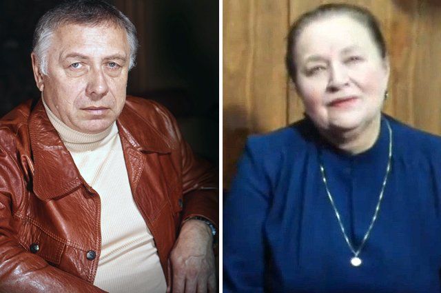 Анатолий Папанов и Надежда Каратаева.