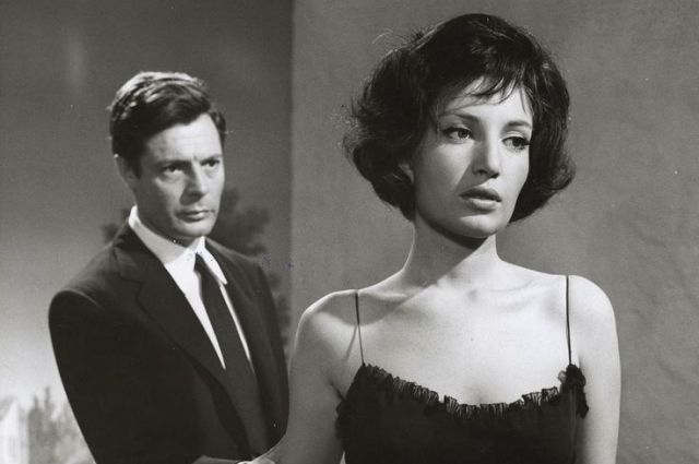 В «Ночи» (1961) партнером Витти был великий Мастроянни.
