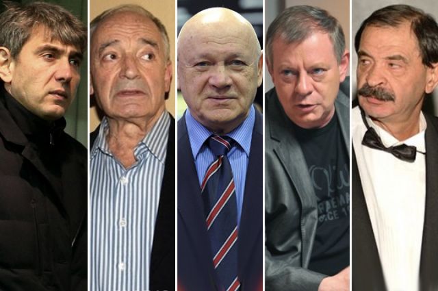 Сергей Галицкий, Валентин Гафт, Владимир Джанибеков, Вадим Андреев, Илья Олейников.