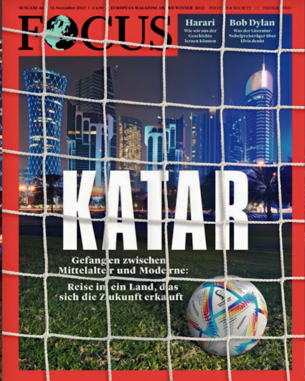 Немецкий журнал Focus пишет о чемпионате мира по футболу в Катаре, который стал самым дорогим за всю историю. Редакция заостряет внимание на том, что при строительстве спортивных объектов в Катаре, по ее данным, неоднократно нарушались права строителей-мигрантов.