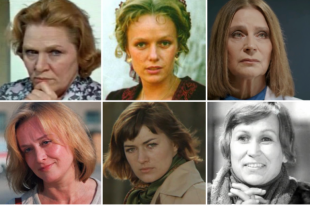 Римма Маркова, Наталья Андрейченко, Елена Сафонова, Маргарита Терехова, Галина Логинова и Майя Булгакова.