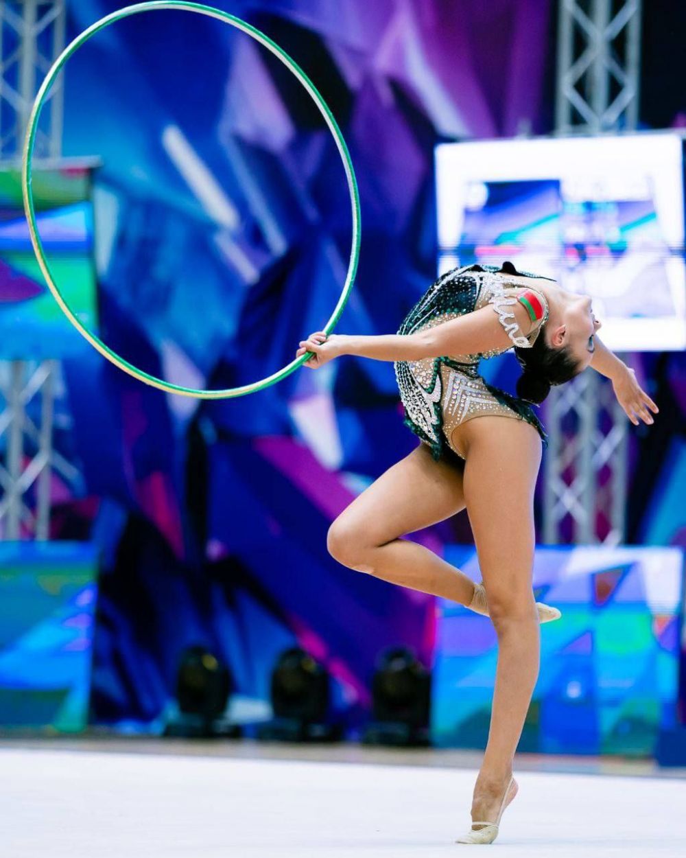 Белорусская гимнастка Алина Горносько завоевала шесть медалей на II Играх стран СНГ: одно золото, три серебра и две бронзы.