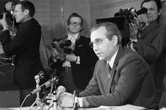 Генеральный директор КамАЗа, Герой Социалистического Труда Лев Васильев, 1977 г.