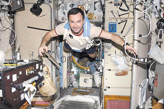 Продолжительность полёта Юрия Лончакова на МКС в 2008–2009 гг. составила 178 суток. Из личного архива