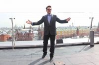 Роберт Дауни-младший в Москве.