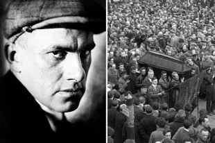 Проводить Владимира Маяковского в последний путь пришли от 150 до 200 тысяч человек.