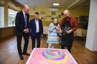 Максим Мисько, Александр Литвин, Сергрей Ладошин и Александра Гришан. Минский городской детский социальный пансионат "Солнечный"