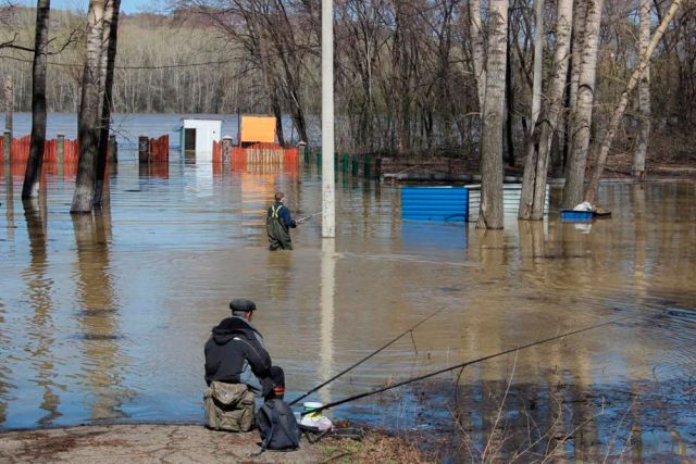 Казалось бы, чем больше воды - тем лучше? А вот и нет! Чем больше воды, тем сложнее найти улов.