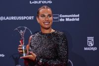 Лучшей в номинации «Спортсменка года» стала наша теннисистка Арина Соболенко. 