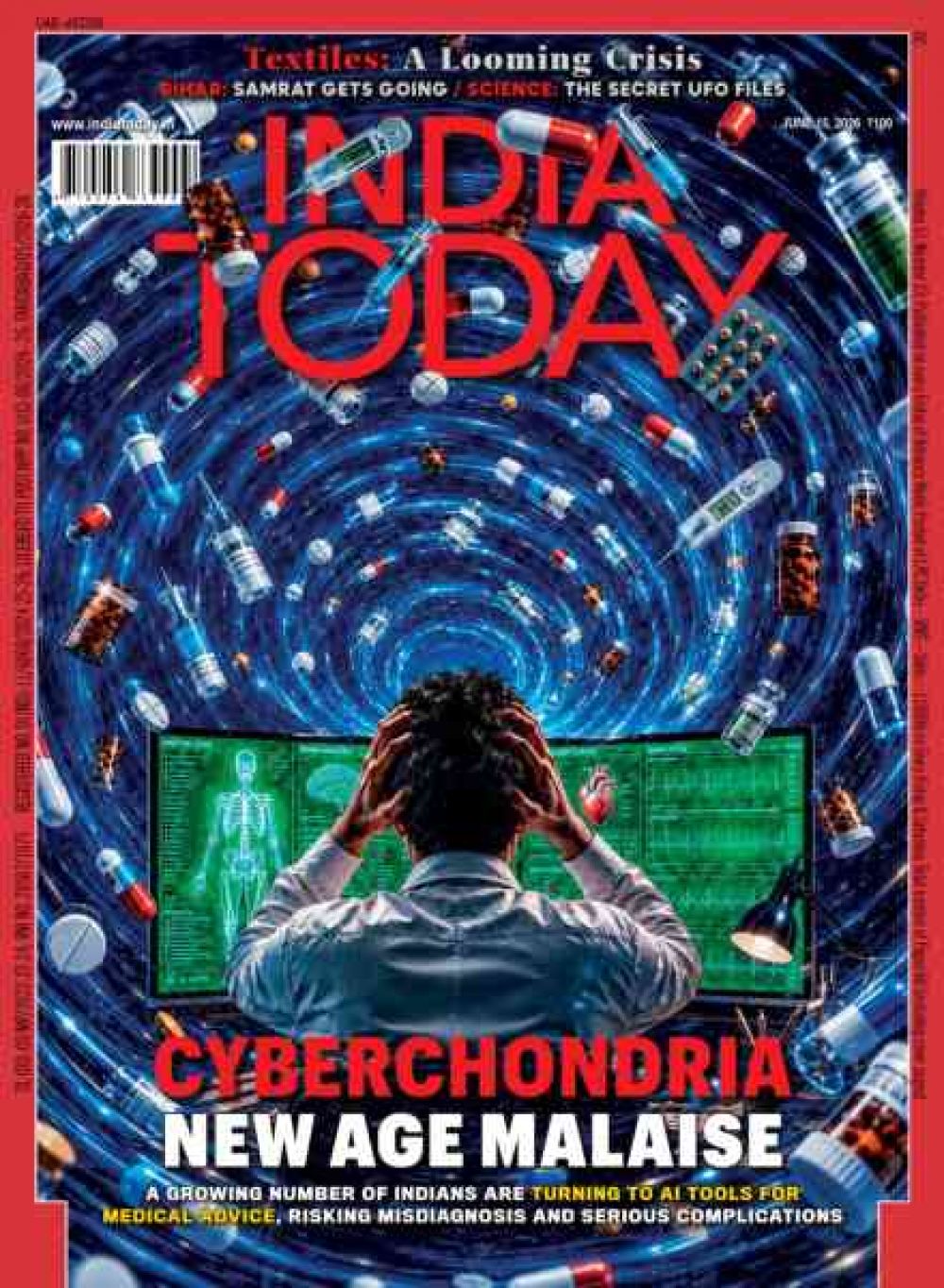 Индийский India Today обратил внимание на рост киберхондрии — психологического феномена, когда люди ищут информацию о болезнях в интернете. Пациенты ставят себе неверные диагнозы, откладывая визит к специалисту. 