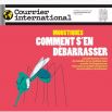 Французский Courrier International посвятил свою обложку проблеме борьбы с комарами. Издание объясняет: комары — переносчики опасных болезней — активно распространяются по миру. По мнению редакции, проблема требует безотлагательного решения.